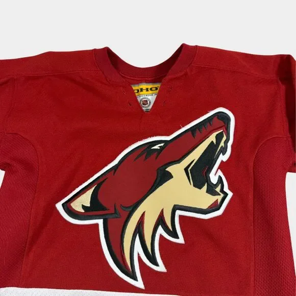 Vintage Phoenix Arizona Coyotes NHL Hockey Jersey Koho Red Youth Small/Medium S/ - Picture 7 of 11